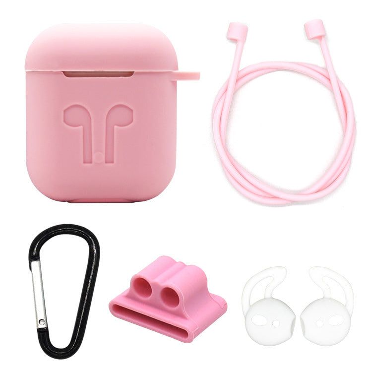 Compatible with Apple, Applicable air Pods thick Bluetooth headset charging box anti-fall silicone storage box