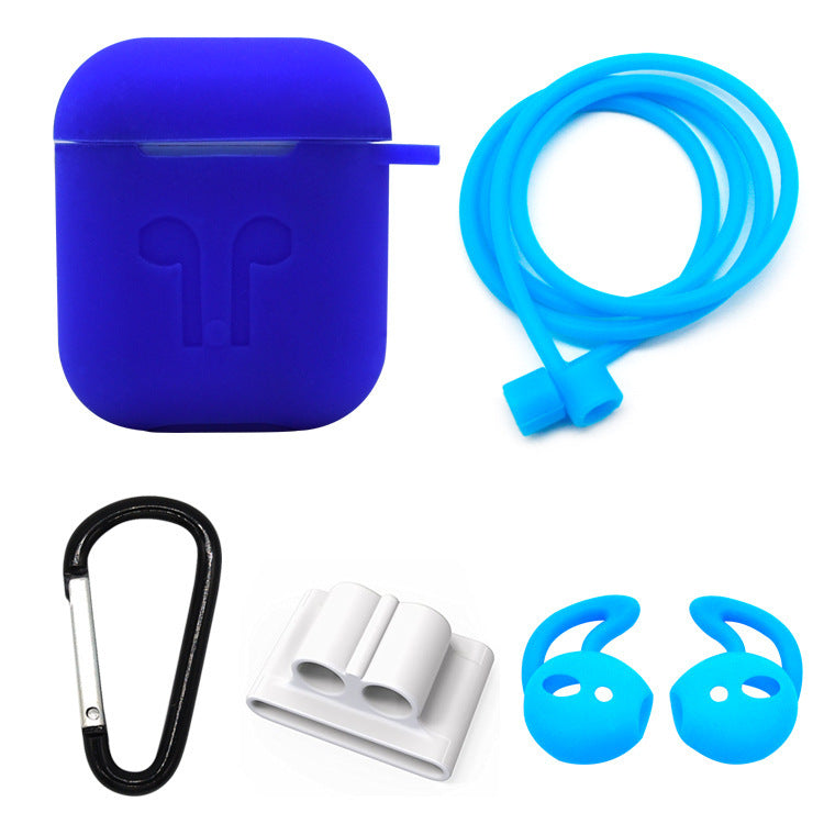 Compatible with Apple, Applicable air Pods thick Bluetooth headset charging box anti-fall silicone storage box