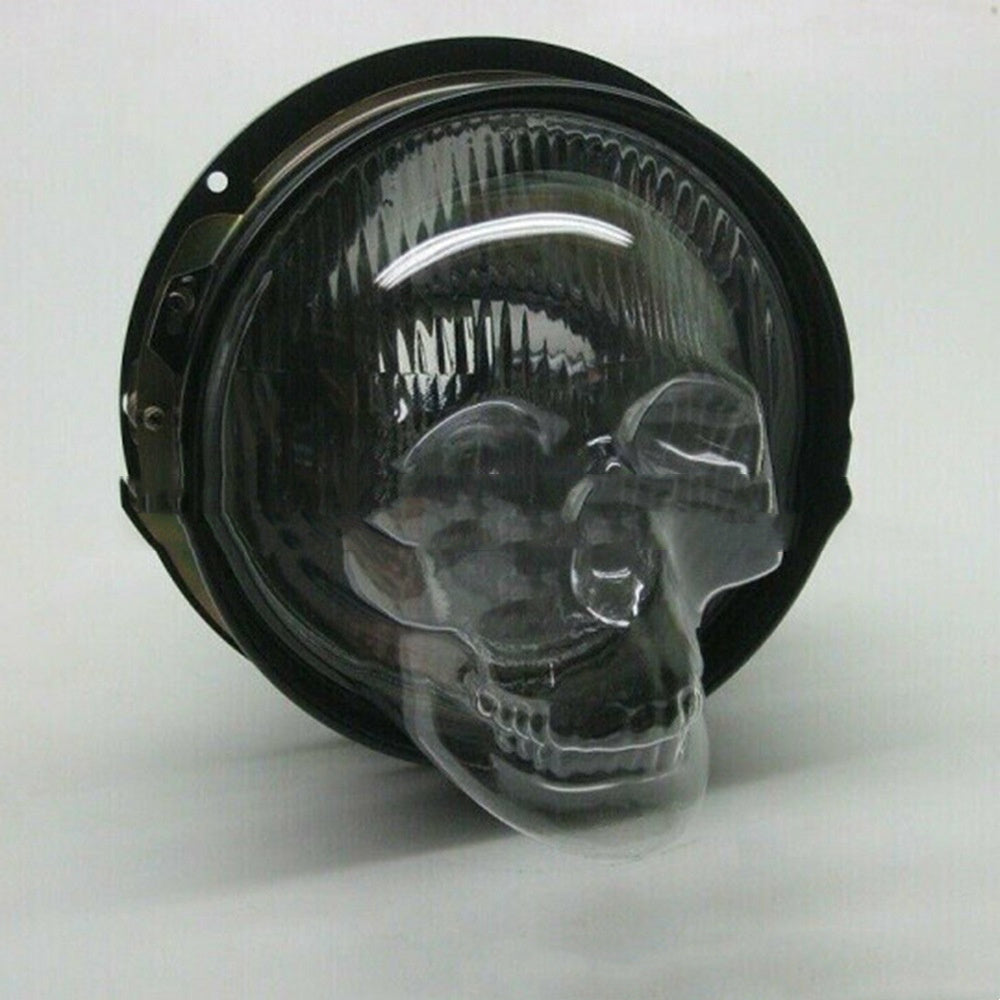 Skull Headlight Covers Decorative Protective Head Light Cover For Car Truck Motorcycle Universal Headlight Cover